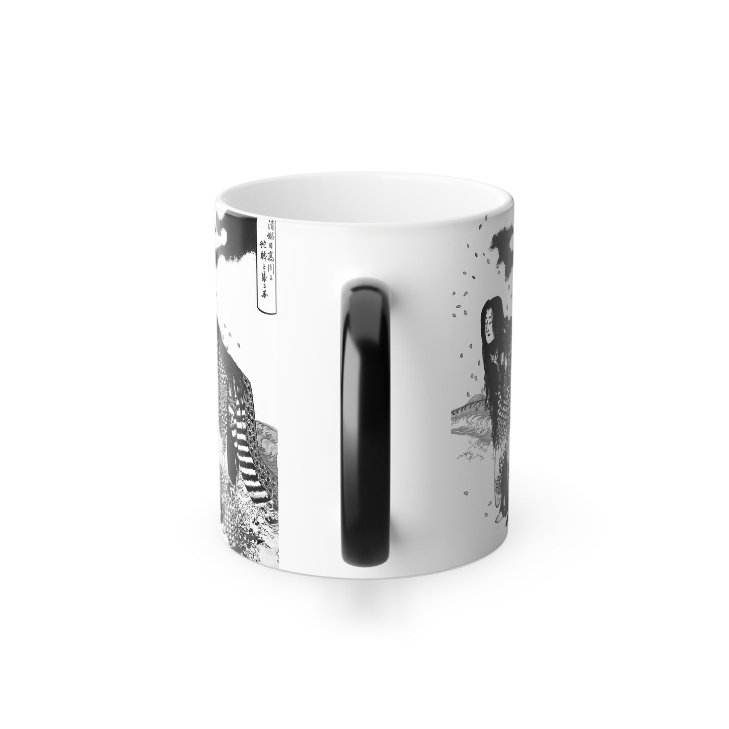 Kiyohime Changing Into a Serpent Color Morphing Mug, 11oz