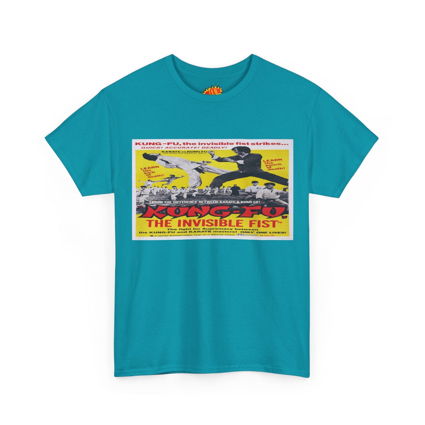 Kung Fu The Invisible Fist Movie Poster T-Shirt *Multiple Colors*