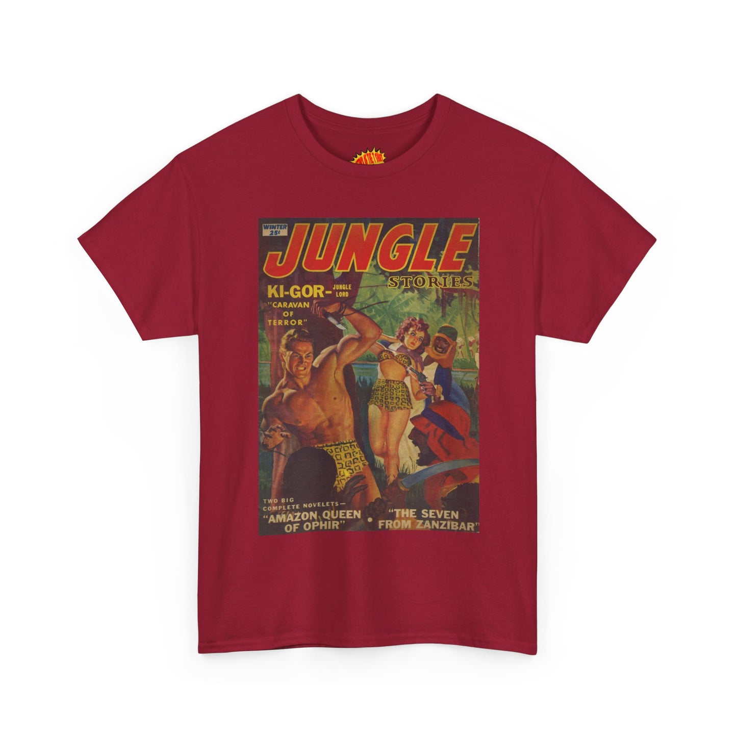 Jungle Stories Winter Comic Tee Shirt *Multiple Colors*