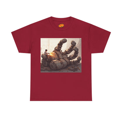 Anime Welder w/Giant Robot Hand T-Shirt