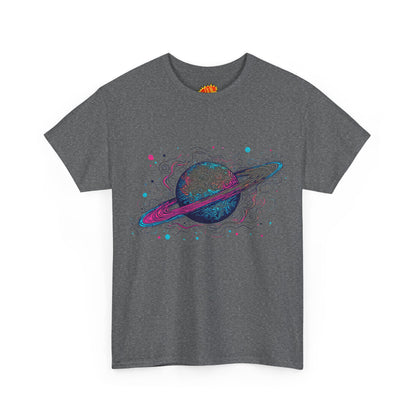 Ringed Planet Space Art Graphic Tee Shirt