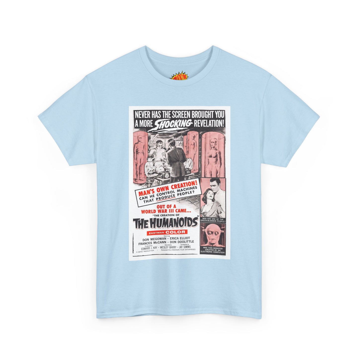 The Creation of the Humanoids Movie Poster T-Shirt *Multiple Colors*