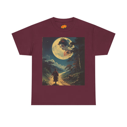 Travelling Samurai w/Full Moon Geisha T-Shirt