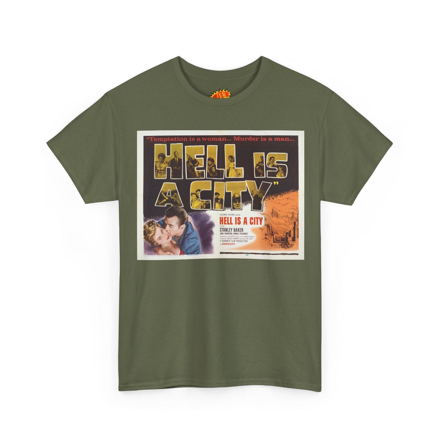 Hell is a City Movie Poster T-Shirt *Multiple Colors*