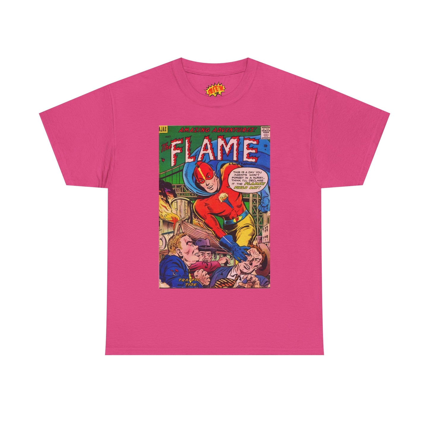 The Flame May Comic Tee Shirt *Multiple Colors*