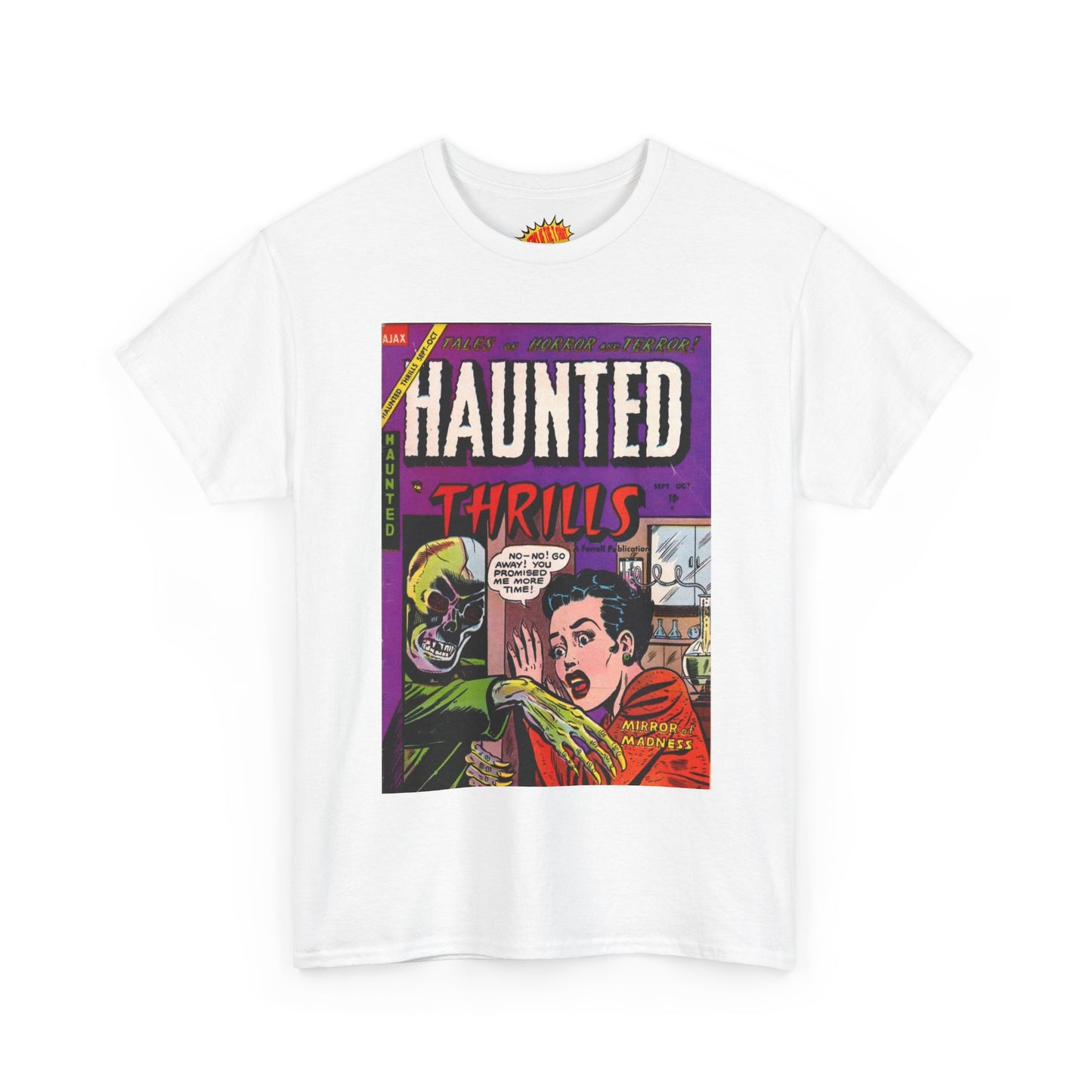 Haunted Thrills September - October Comic Tee Shirt *Multiple Colors*