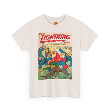 Lightning Comics Dec. Comic Tee Shirt