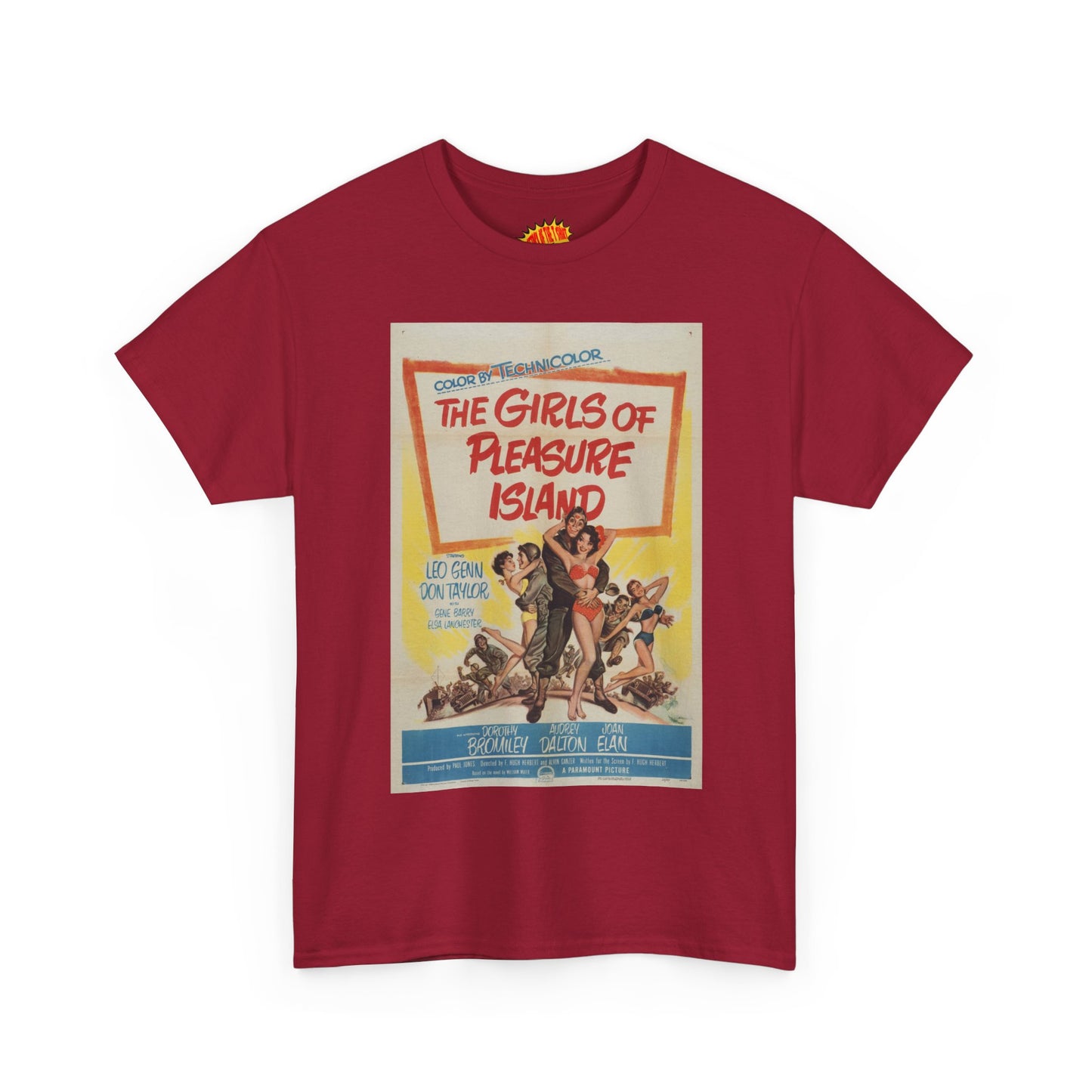 The Girls of Pleasure Island Movie Poster T-Shirt *Multiple Colors*