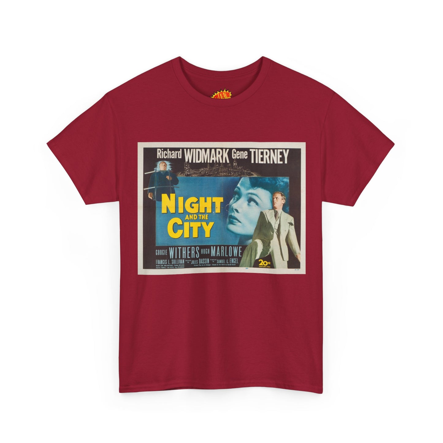Night and the City Movie Poster T-Shirt *Multiple Colors*