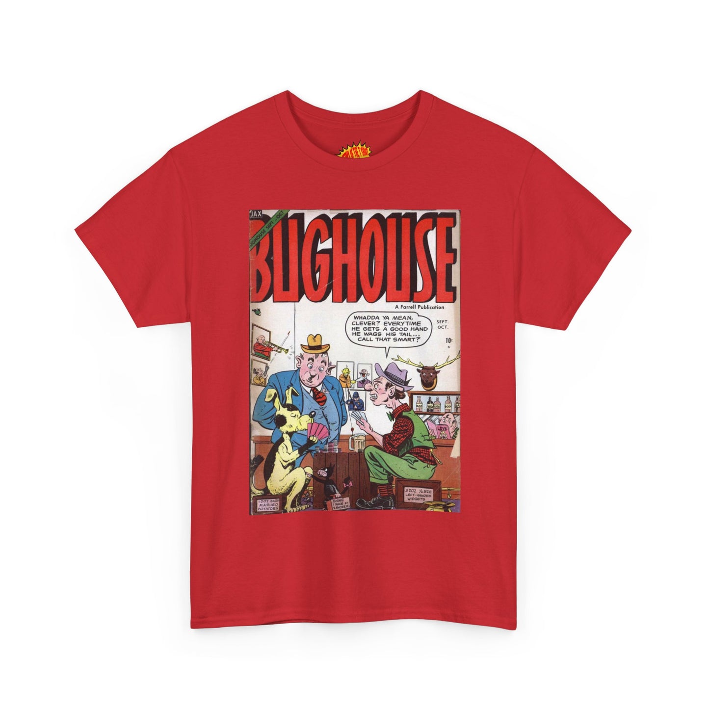 Bughouse September - October Comic Tee Shirt *Multiple Colors*