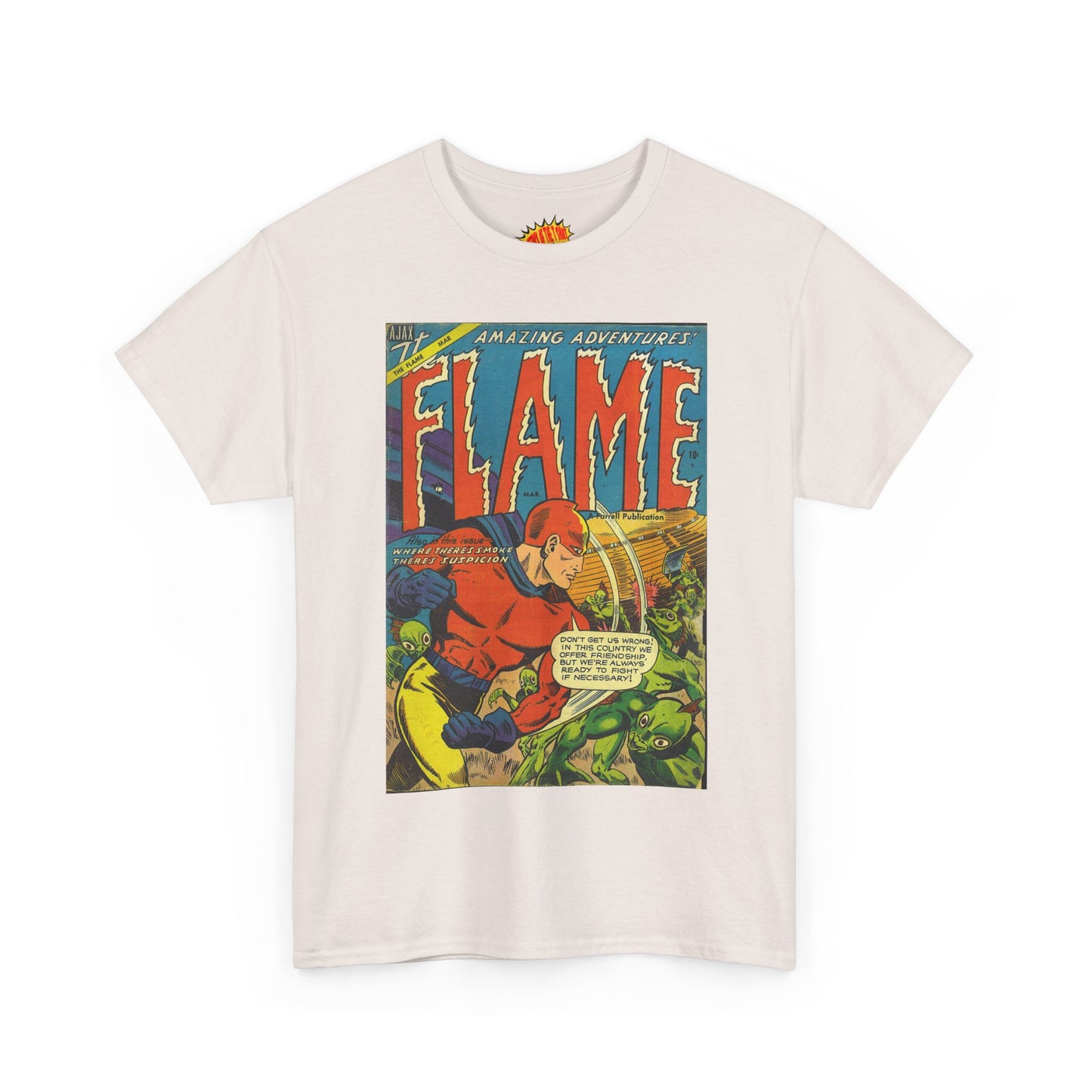 The Flame March Comic Tee Shirt *Multiple Colors*