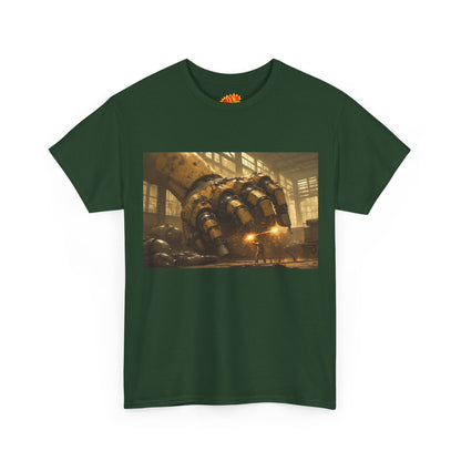 Anime Factory w/Welder & Mech Robot Hand T-Shirt