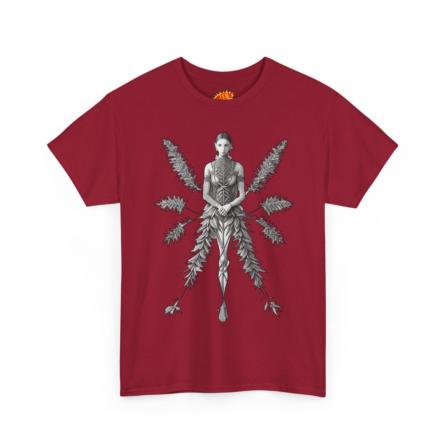 Plant Woman Abstract Tee Shirt *Multiple Colors*