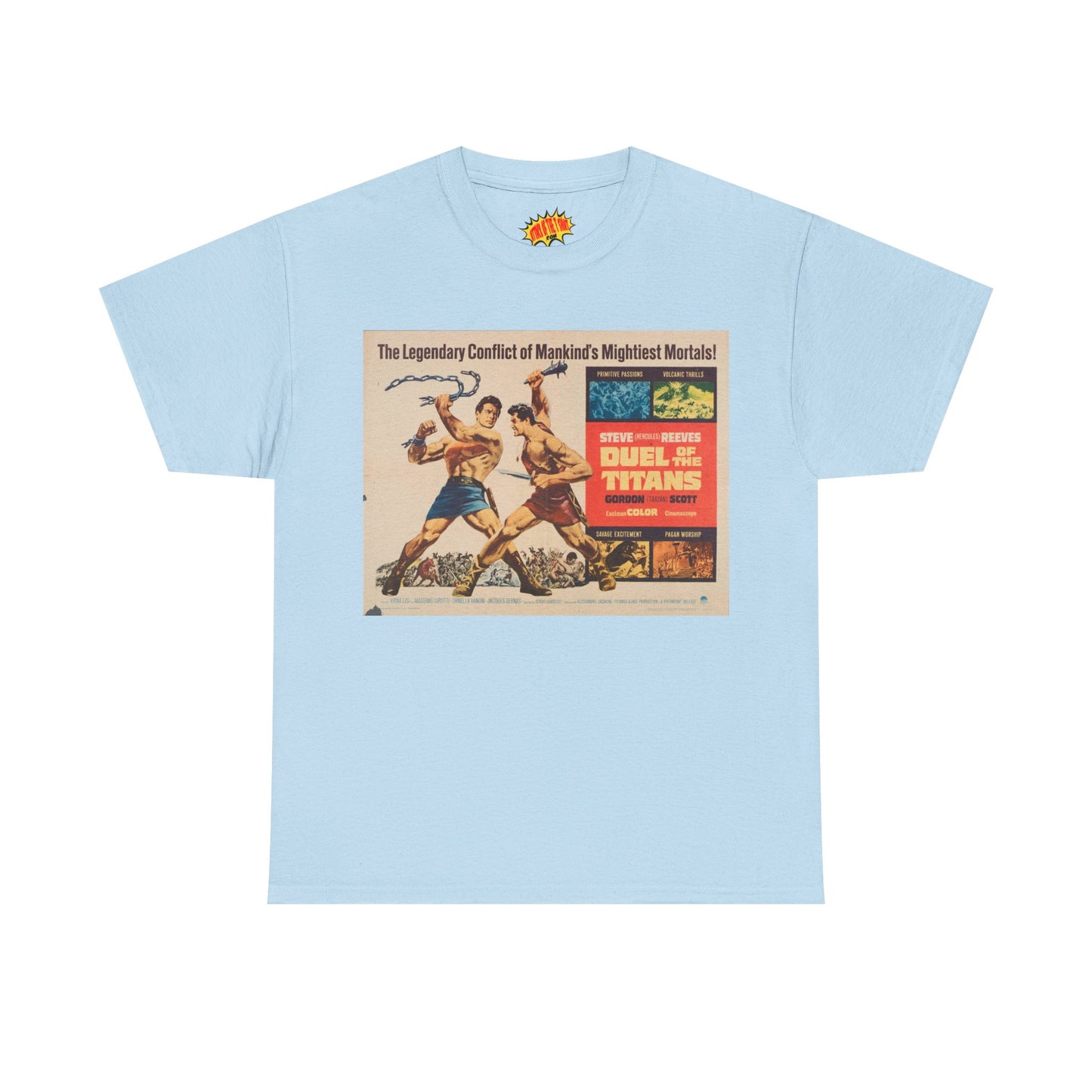 Duel of the Titans Movie Poster T-Shirt *Multiple Colors*