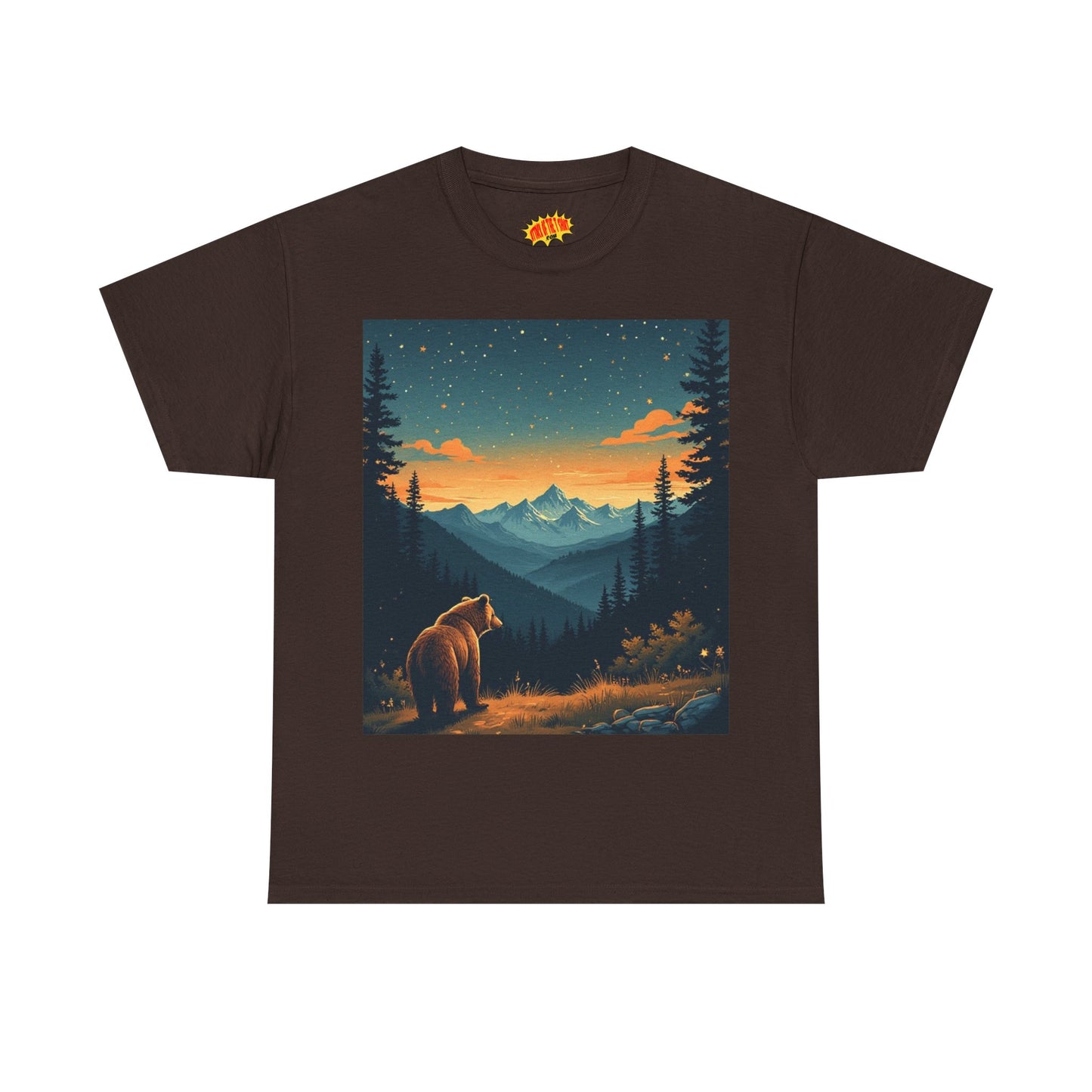 Mountain Bear Sunrise Scene T-Shirt *Multiple Colors*