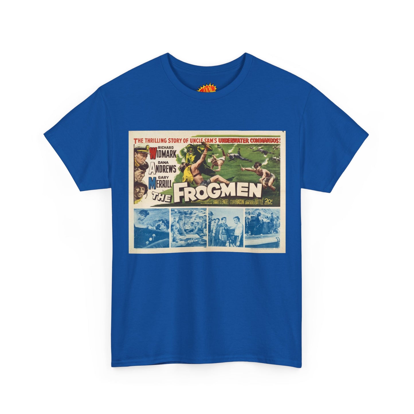 The Frogmen Movie Poster T-Shirt *Multiple Colors*