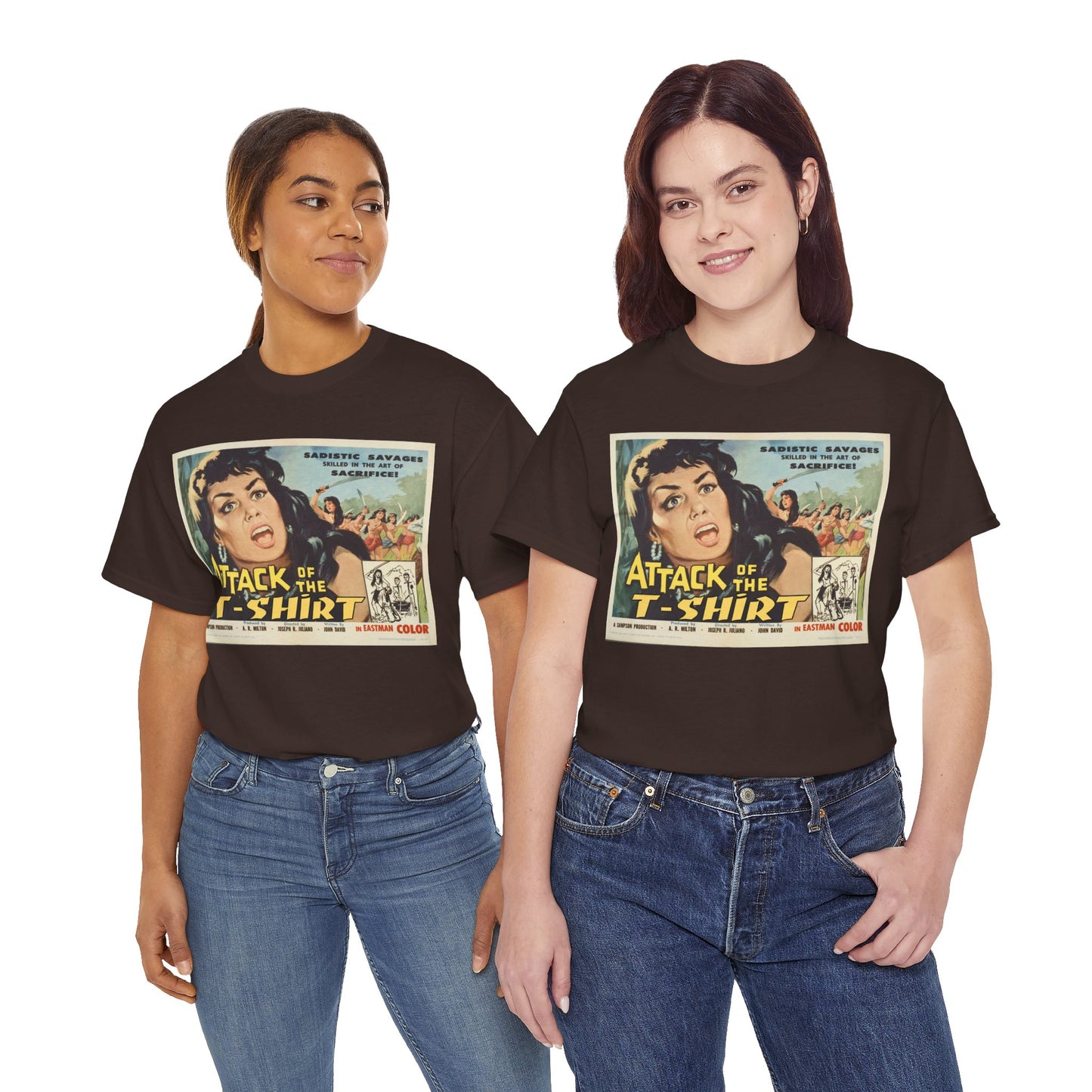 Attack of the T-Shirt Movie Poster T-Shirt