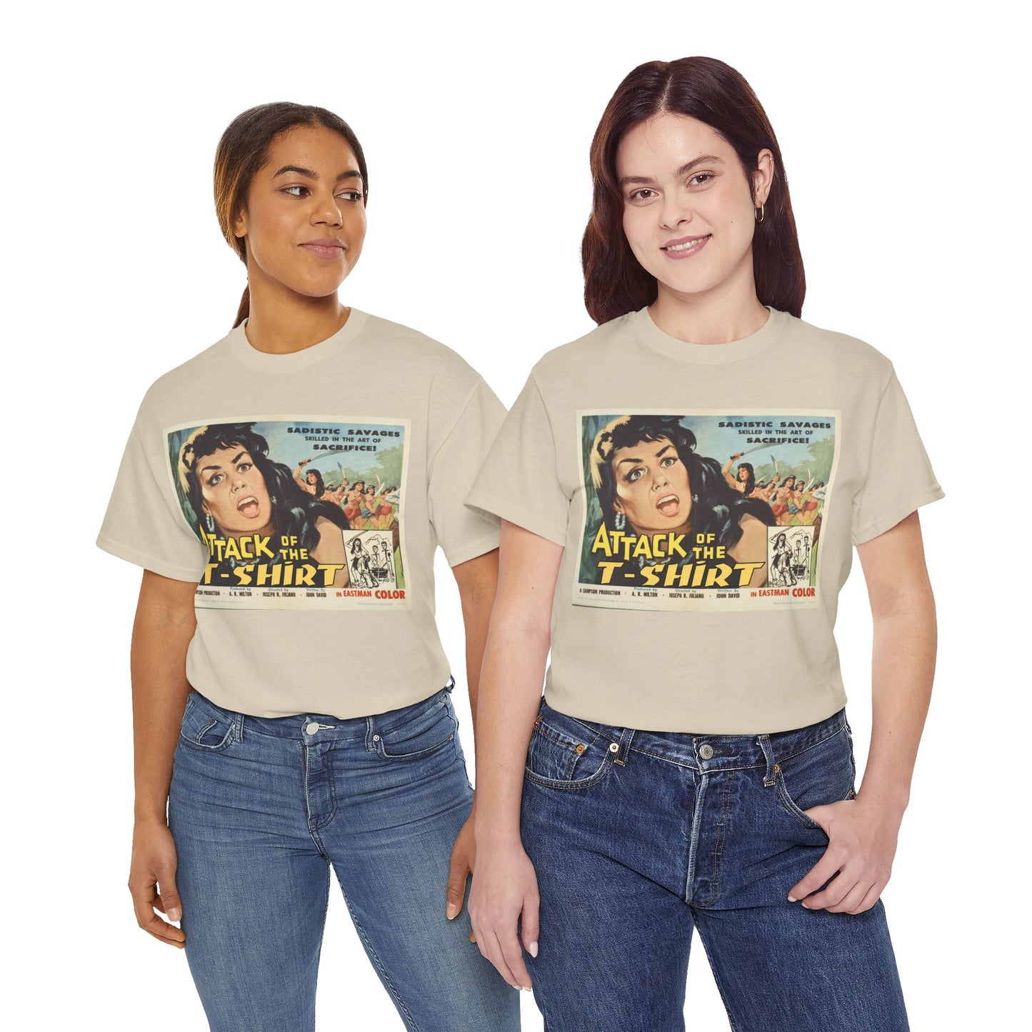 Attack of the T-Shirt Movie Poster T-Shirt