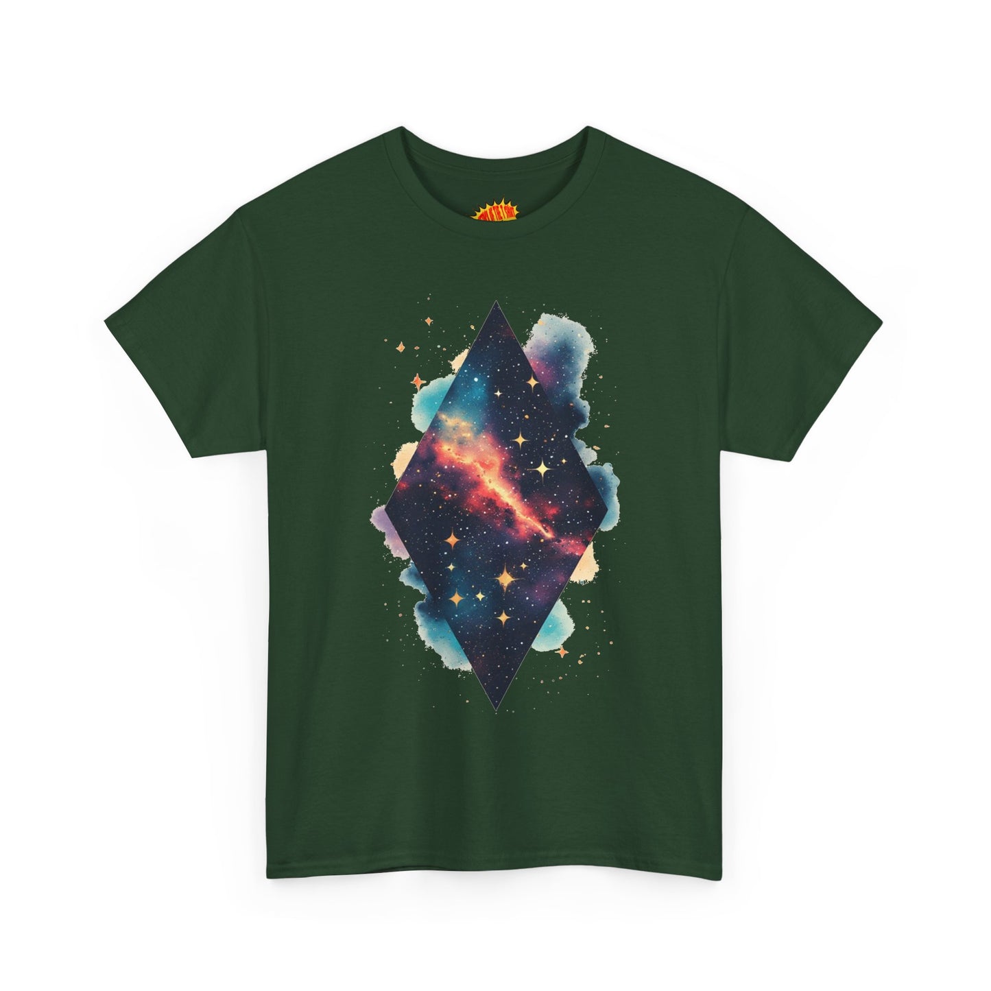 Diamond Galaxy Nebula Art Graphic Tee Shirt *Multiple Colors*