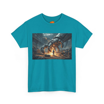 Anime Mech Factory w/Welder & Robot Hand T-Shirt