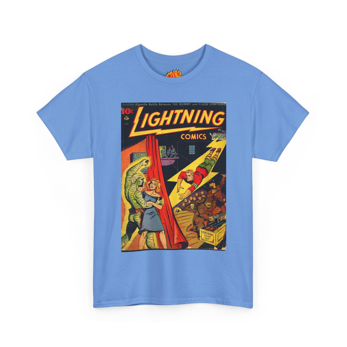 Lightning Comics April Comic Tee Shirt *Multiple Colors*