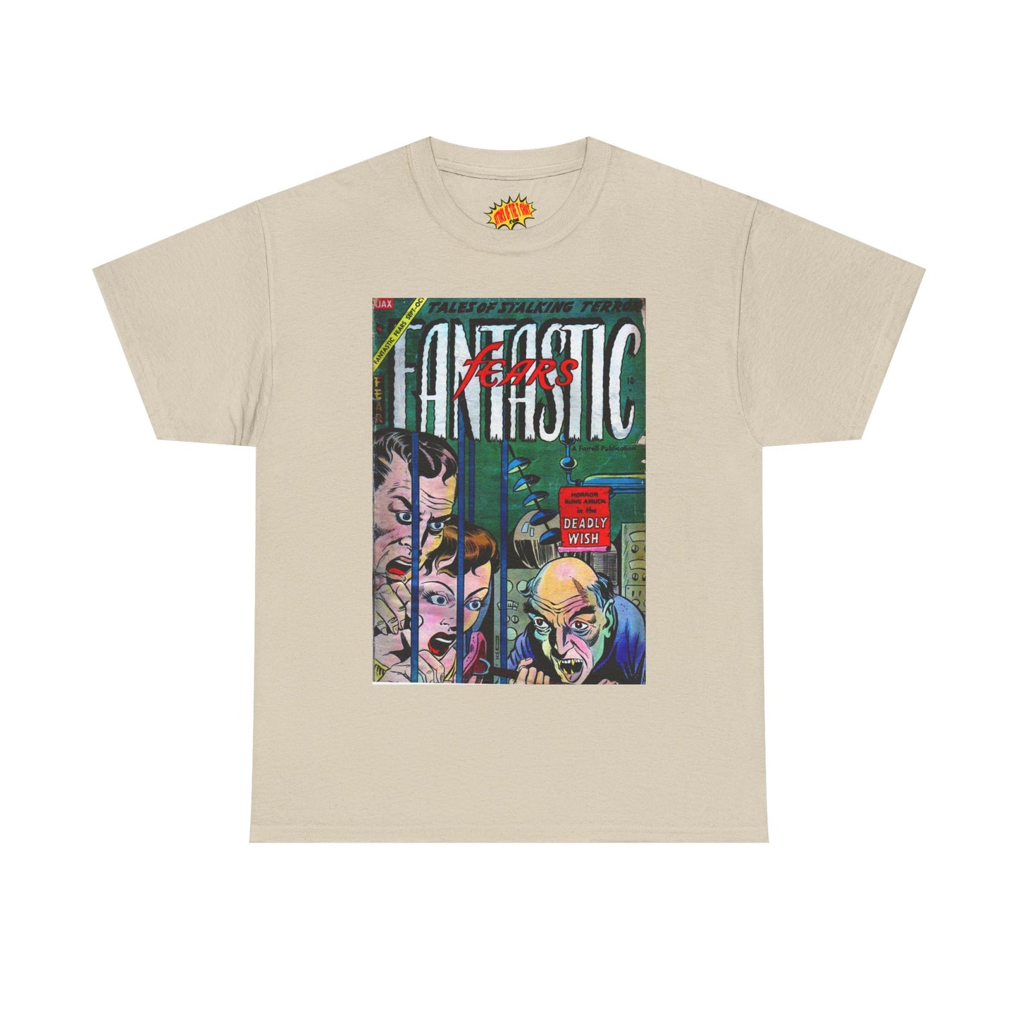 Fantastic Fears September - October Comic Tee Shirt *Multiple Colors*