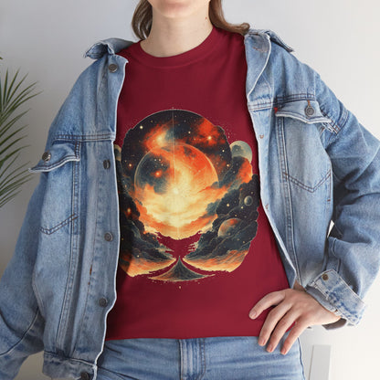 Moonscape w/Clouds Graphic Tee Shirt