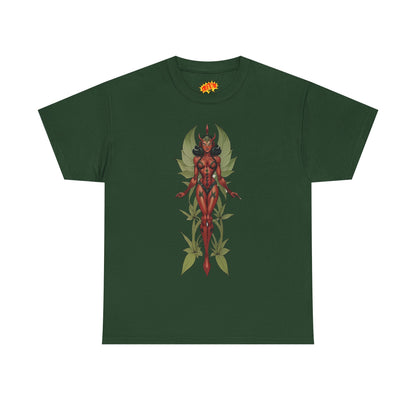 Flower Succubus Woman Fantasy Nature T-Shirt