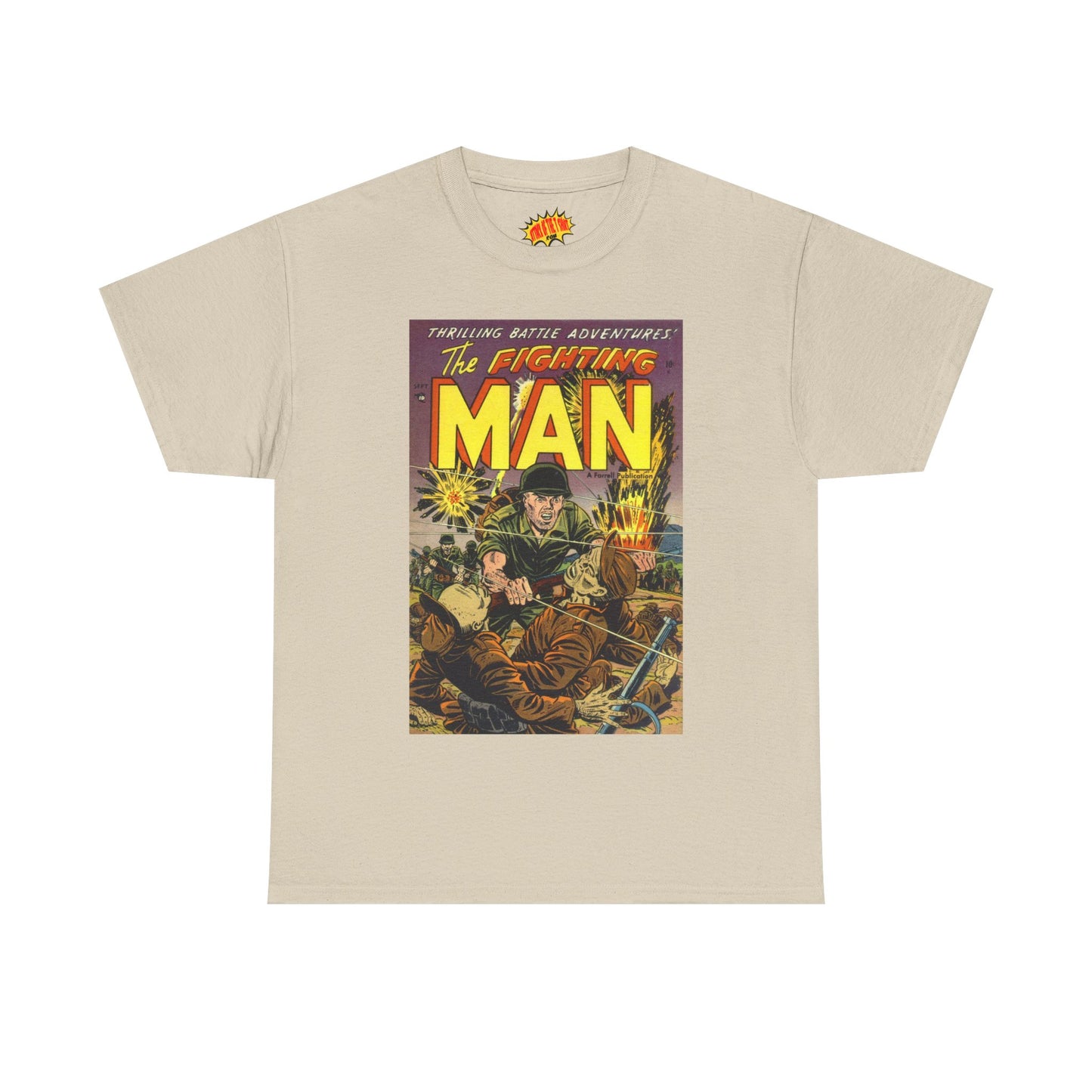 The Fighting Man September Comic Tee Shirt *Multiple Colors*