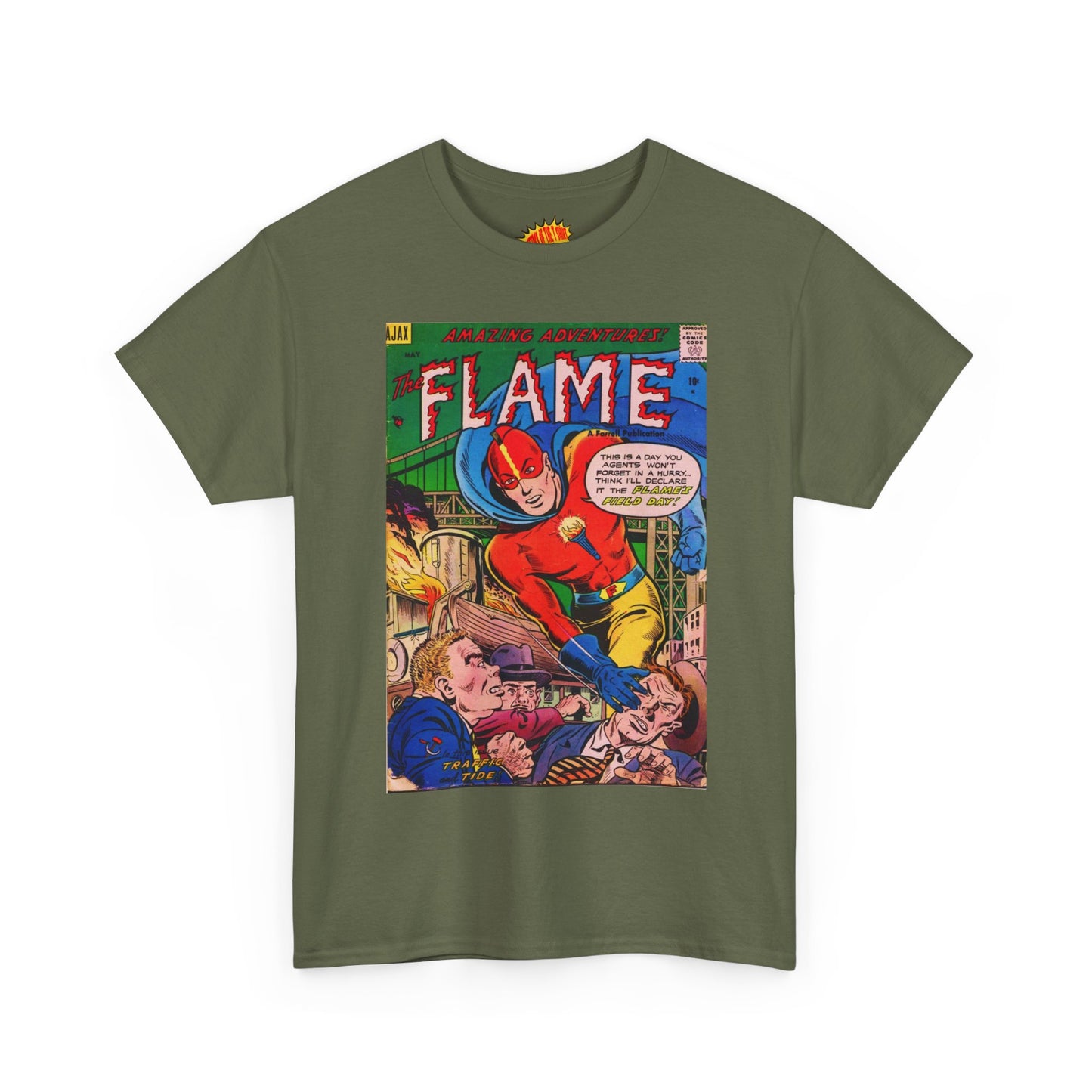 The Flame May Comic Tee Shirt *Multiple Colors*