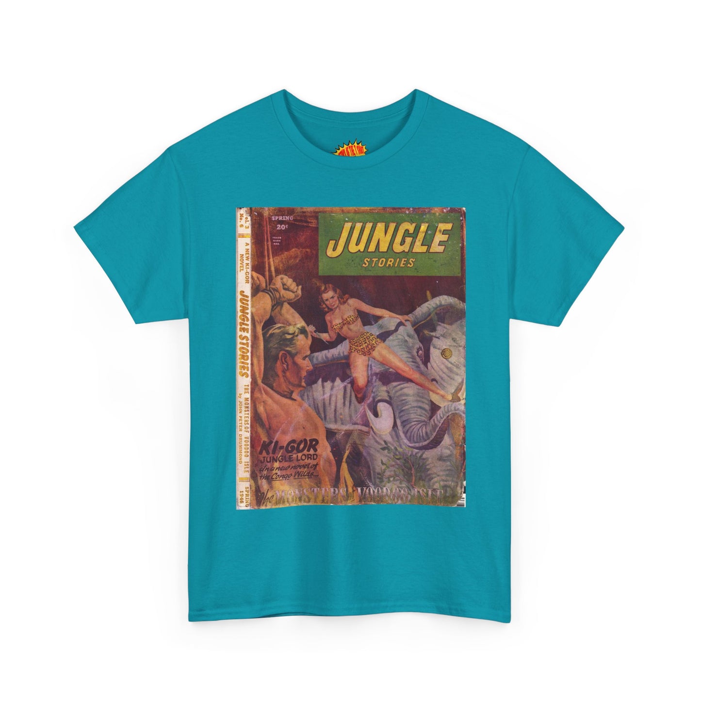 Jungle Stories Vol 3 No. 6 Comic Tee Shirt *Multiple Colors*