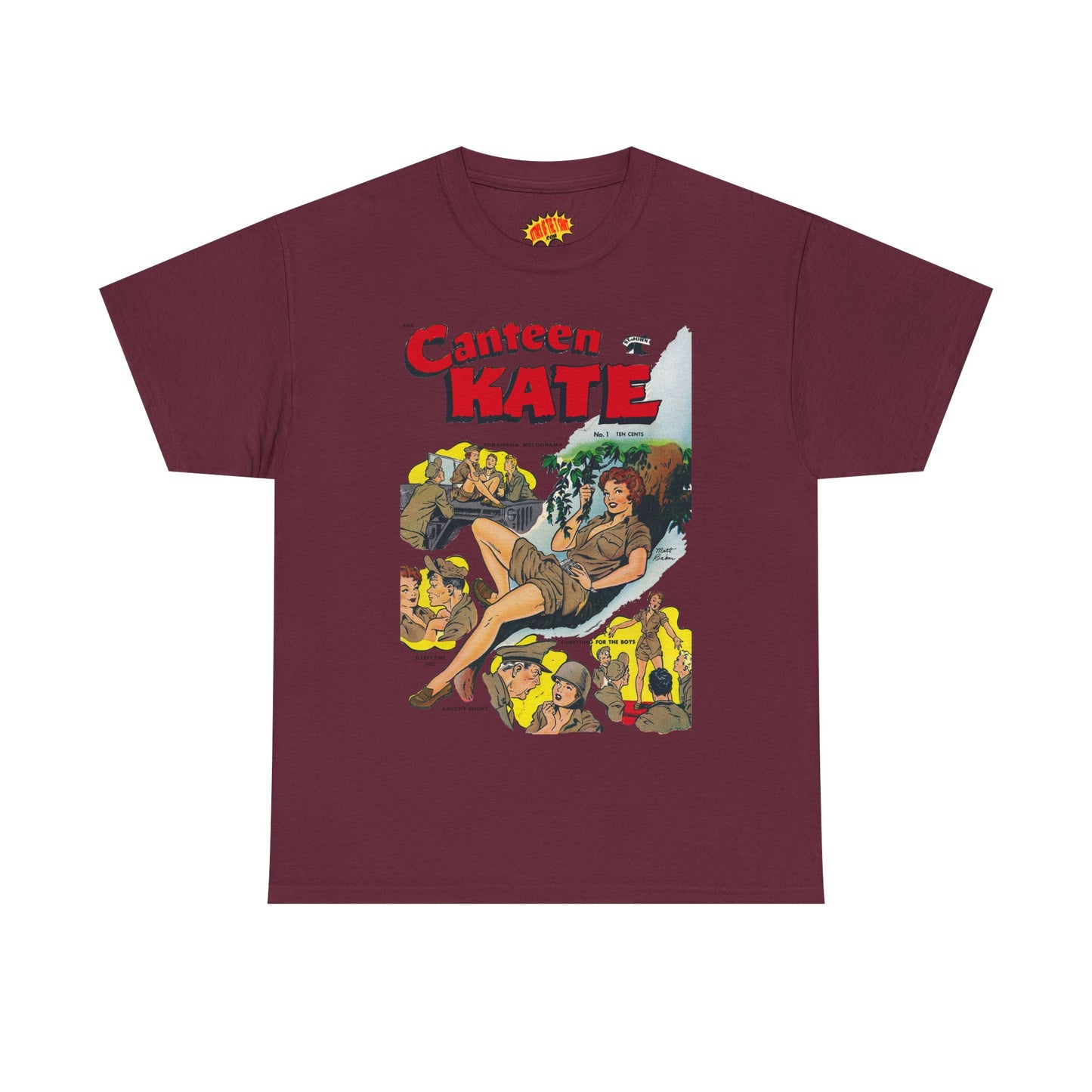 Canteen Kate #1 - Heavy Cotton Tee *Many Sizes and Colors Available*