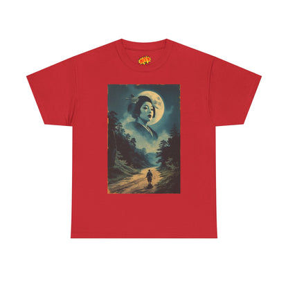 Traveller w/Full Moon Cloud Woman T-Shirt