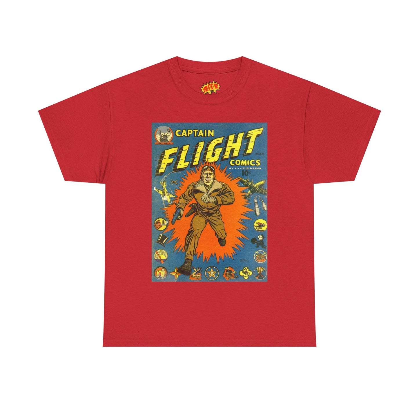 Captain Flight May Comic Tee Shirt *Multiple Colors*
