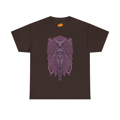 Violet Dryad Heavy Cotton Forest Dweller Tee Shirt