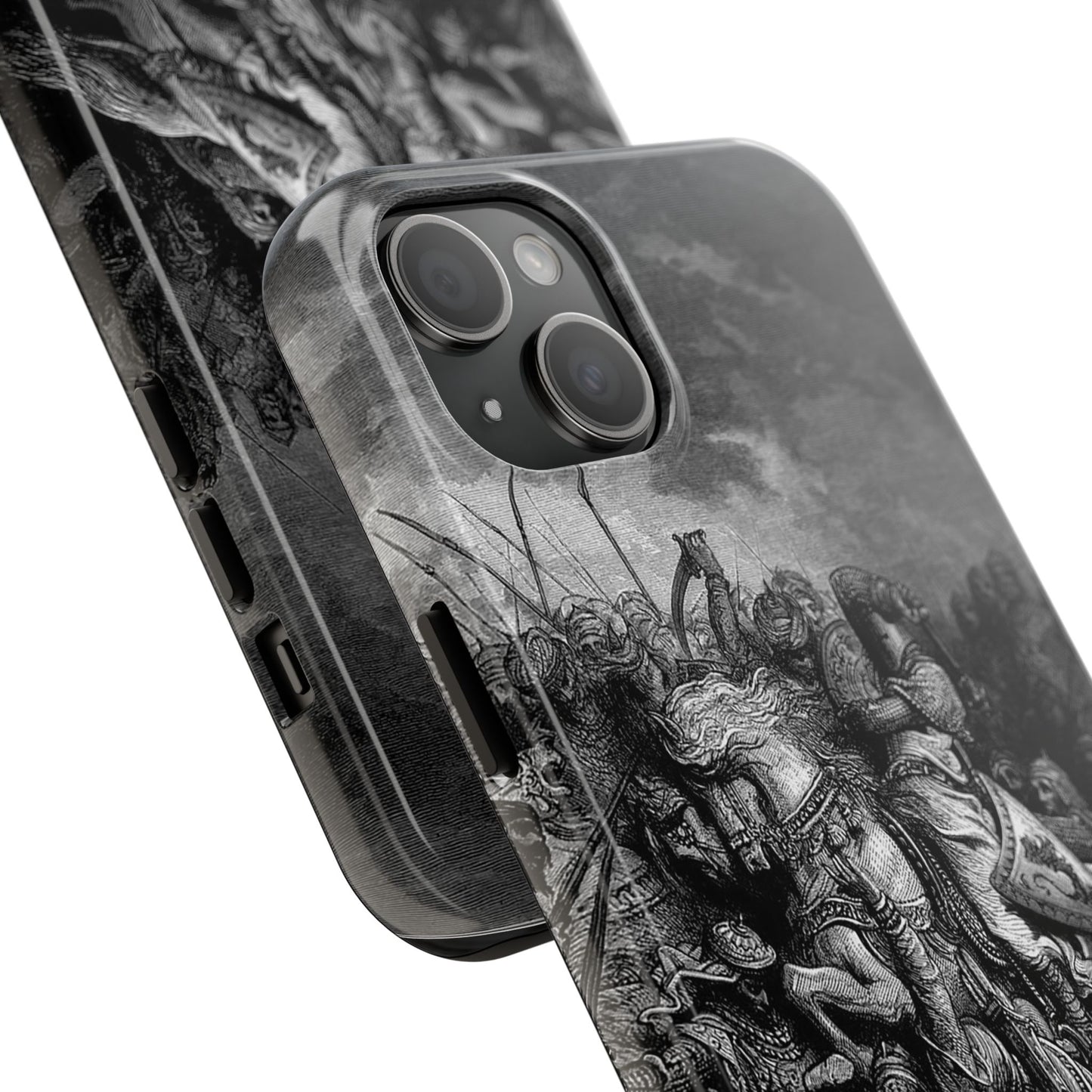 Richard and Saladin by Gustave Dore iPhone Case *Many Sizes Available*