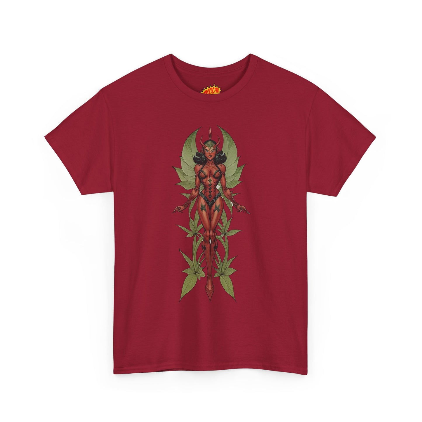 Flower Succubus Woman Fantasy Nature T-Shirt *Multiple Colors*