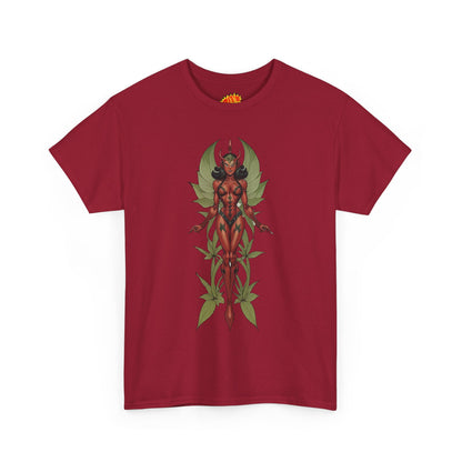 Flower Succubus Woman Fantasy Nature T-Shirt