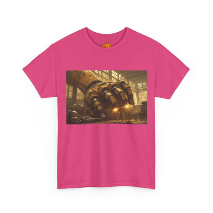 Anime Factory w/Welder & Mech Robot Hand T-Shirt
