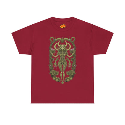 Dryad Flower Succubus Heavy Cotton Forest Dweller Tee Shirt