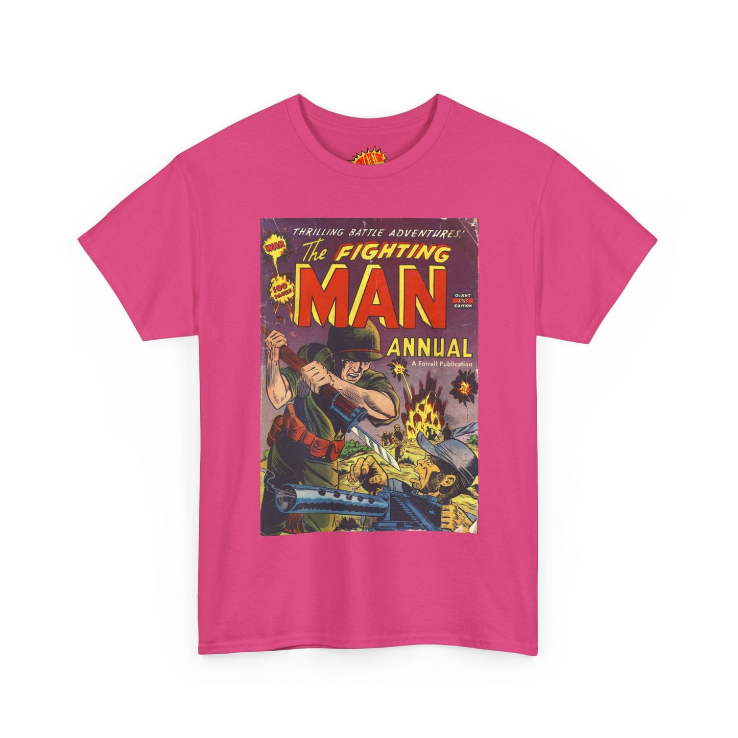 The Fighting Man Annual Comic Tee Shirt *Multiple Colors*
