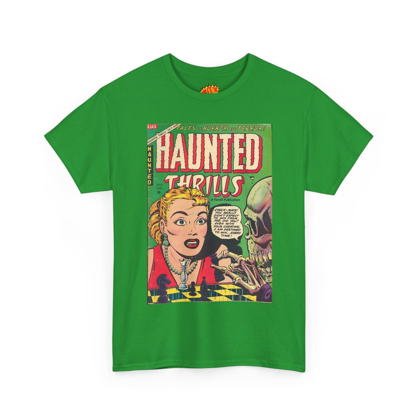 Haunted Thrills July - August Comic Tee Shirt *Multiple Colors*