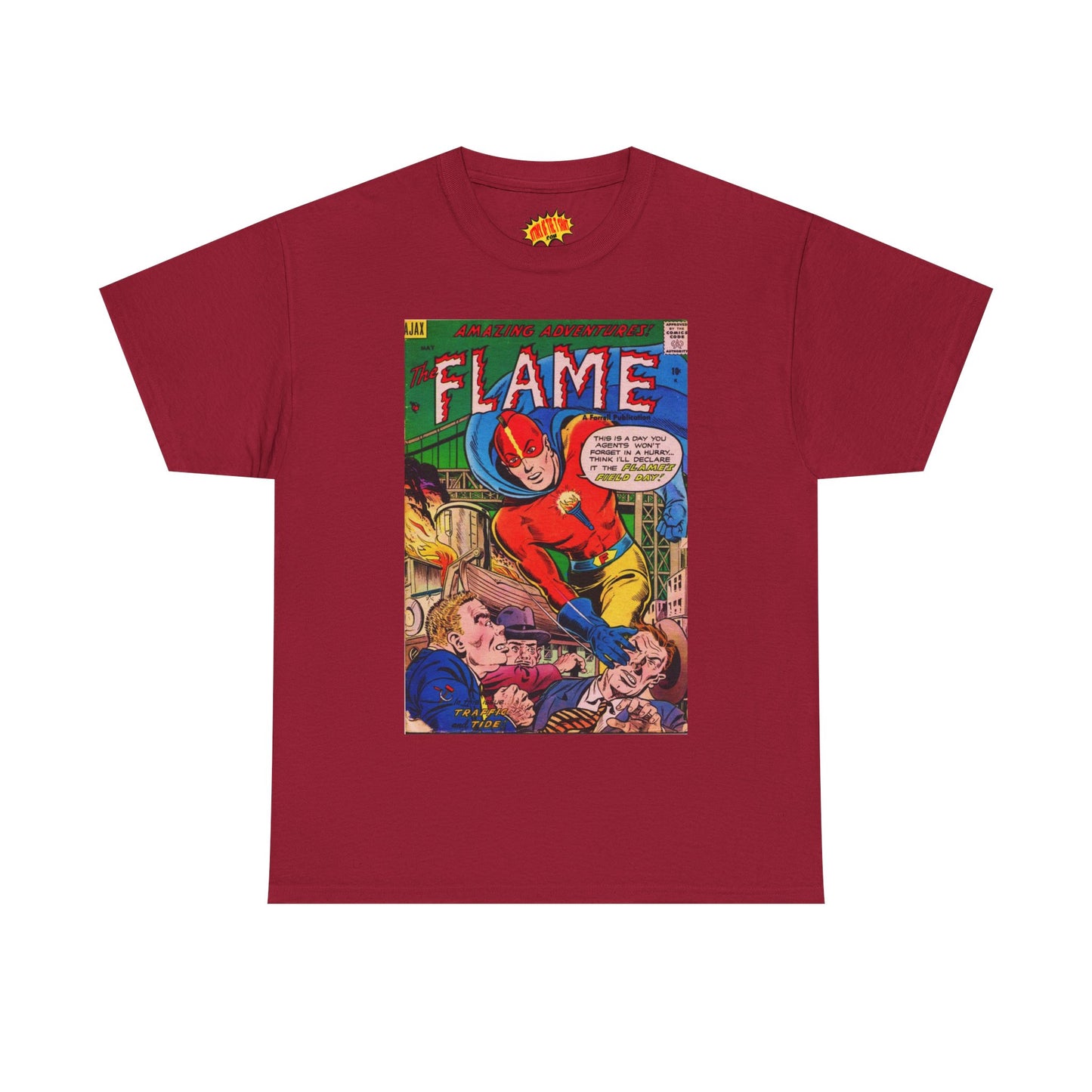 The Flame May Comic Tee Shirt *Multiple Colors*