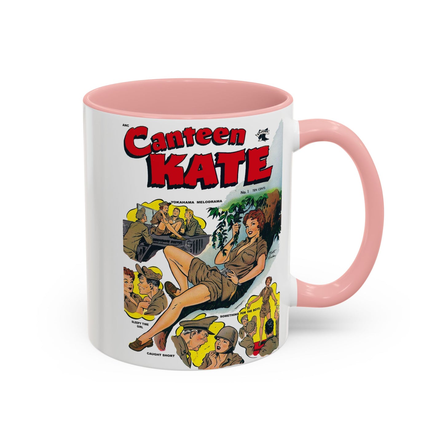 Canteen Kate #1 Coffee Mug - 11oz, Multiple Colors Available