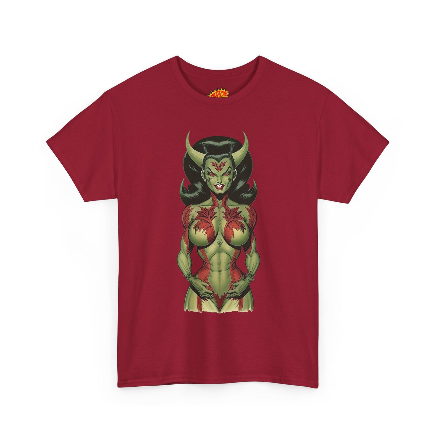 Flower Succubus Devil Fantasy Nature T-Shirt *Multiple Colors*