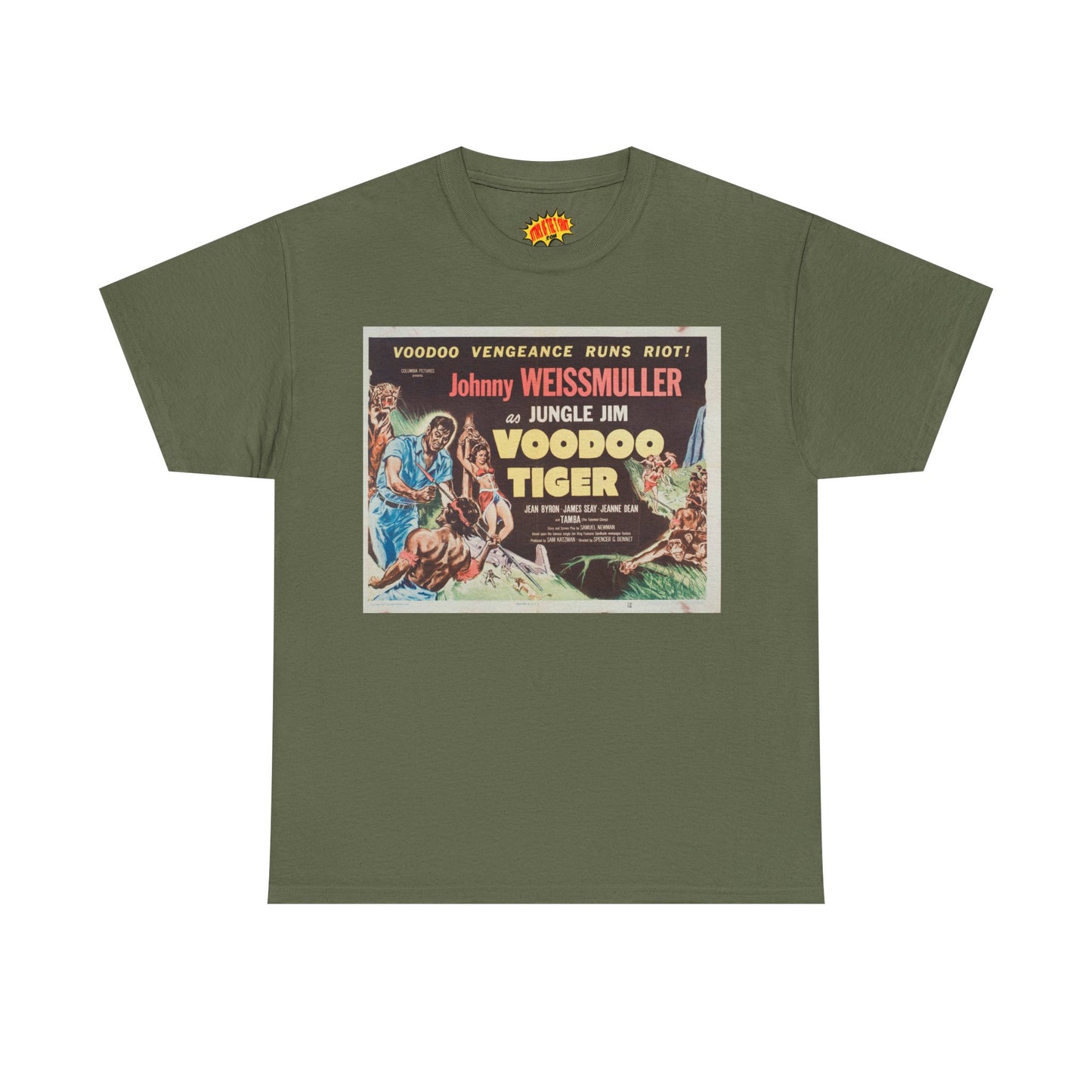 Voodoo Tiger Movie Poster T-Shirt *Multiple Colors*