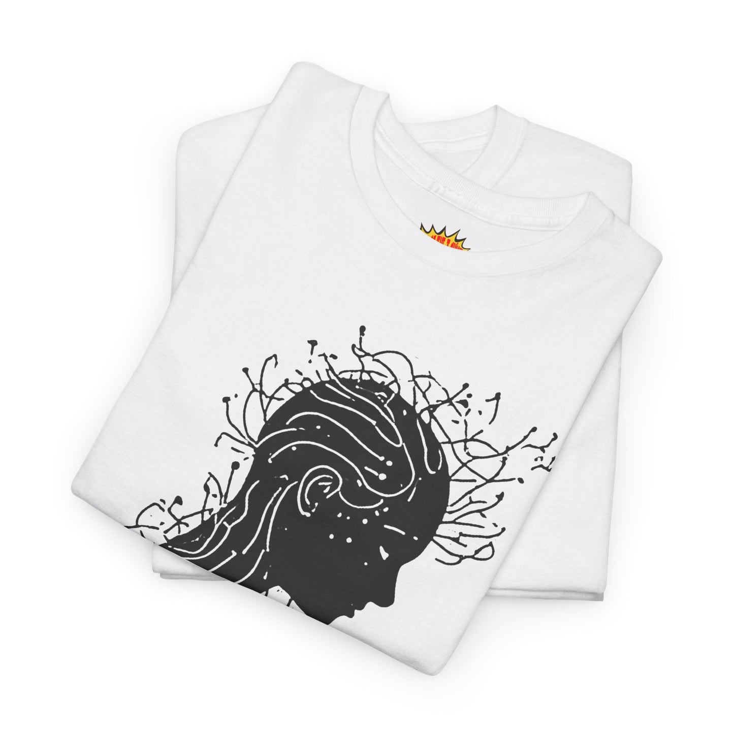 Human Silhouette Line Drawing Graphic Art Tee Shirt *Multiple Colors*