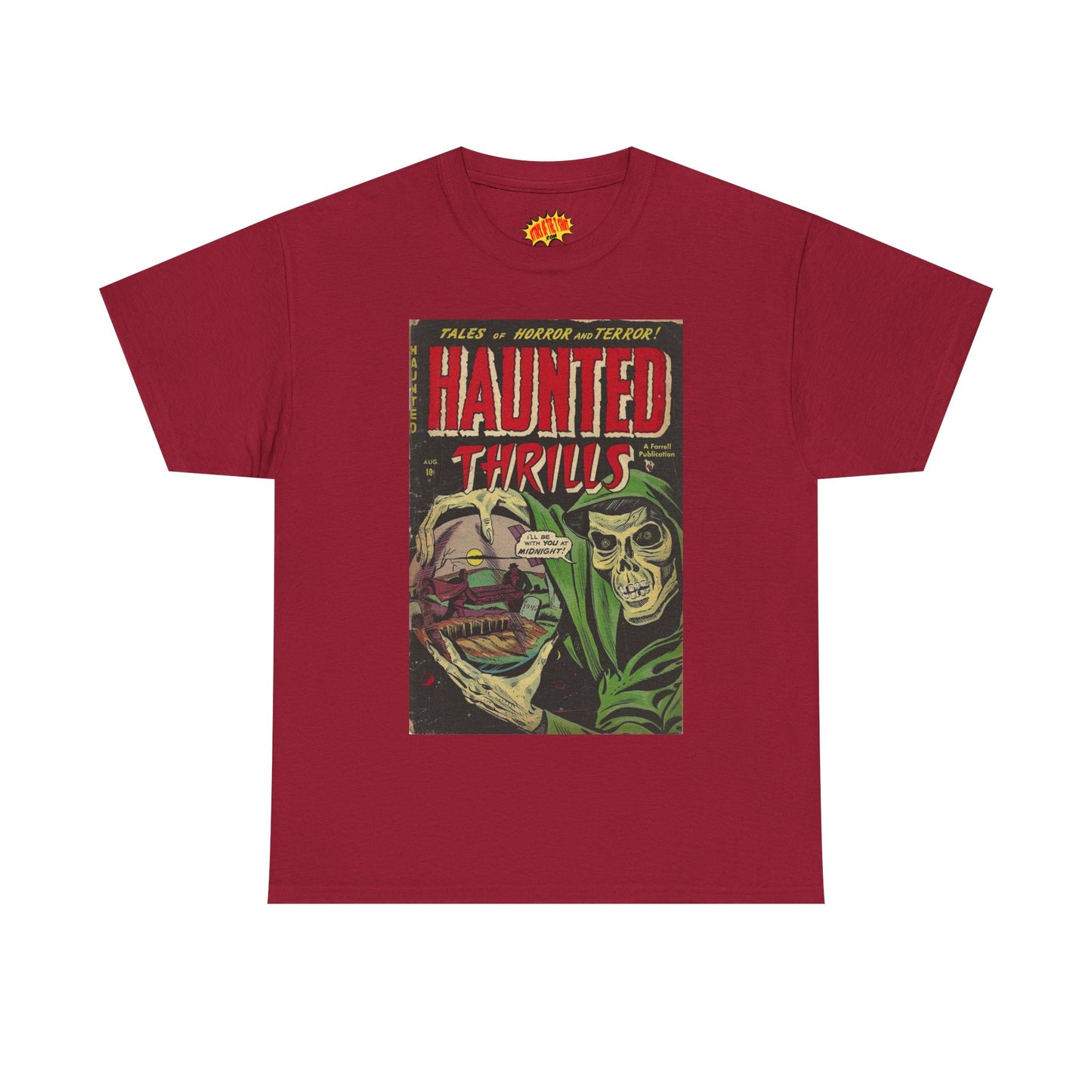 Haunted Thrills August Comic Tee Shirt *Multiple Colors*