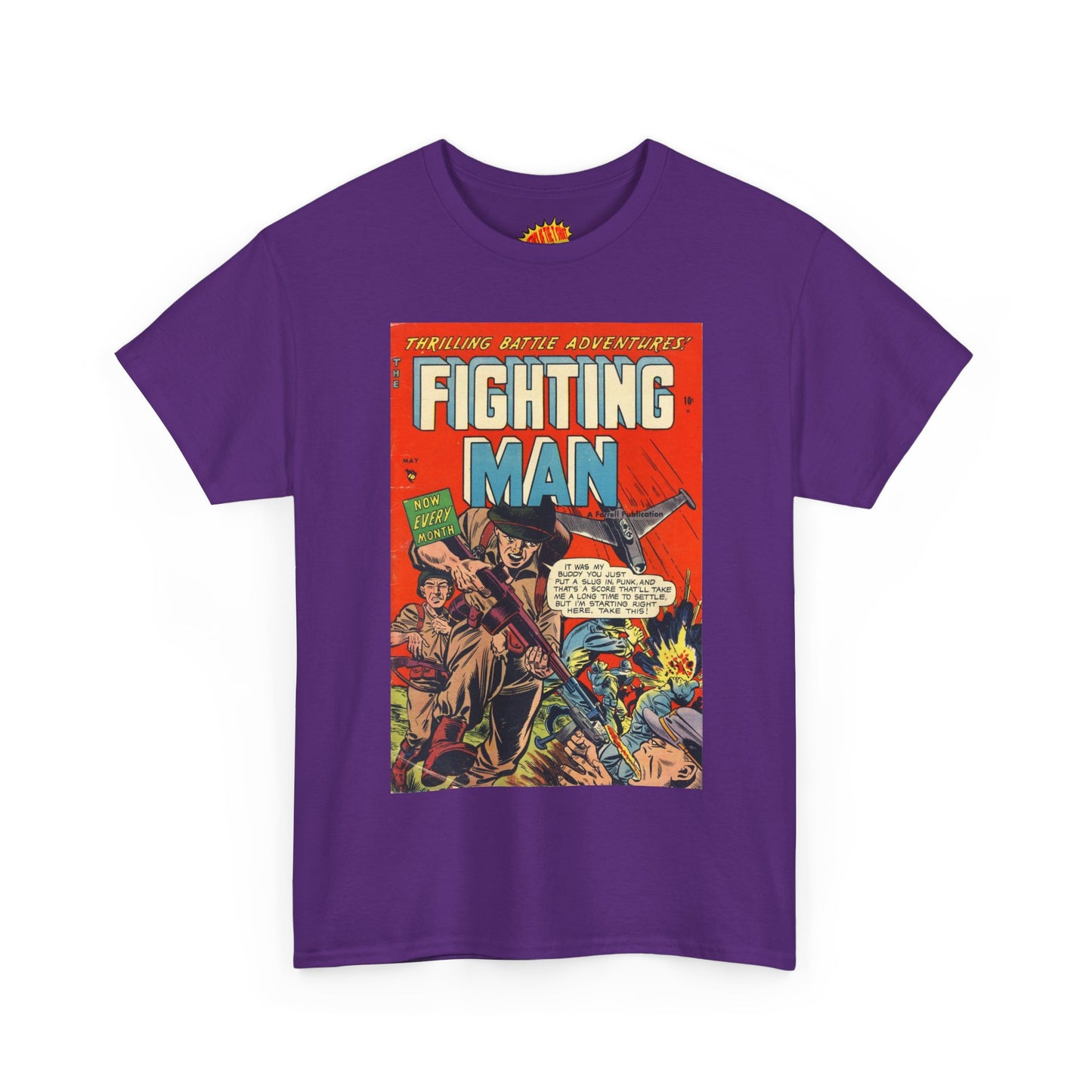 The Fighting Man May Comic Tee Shirt *Multiple Colors*