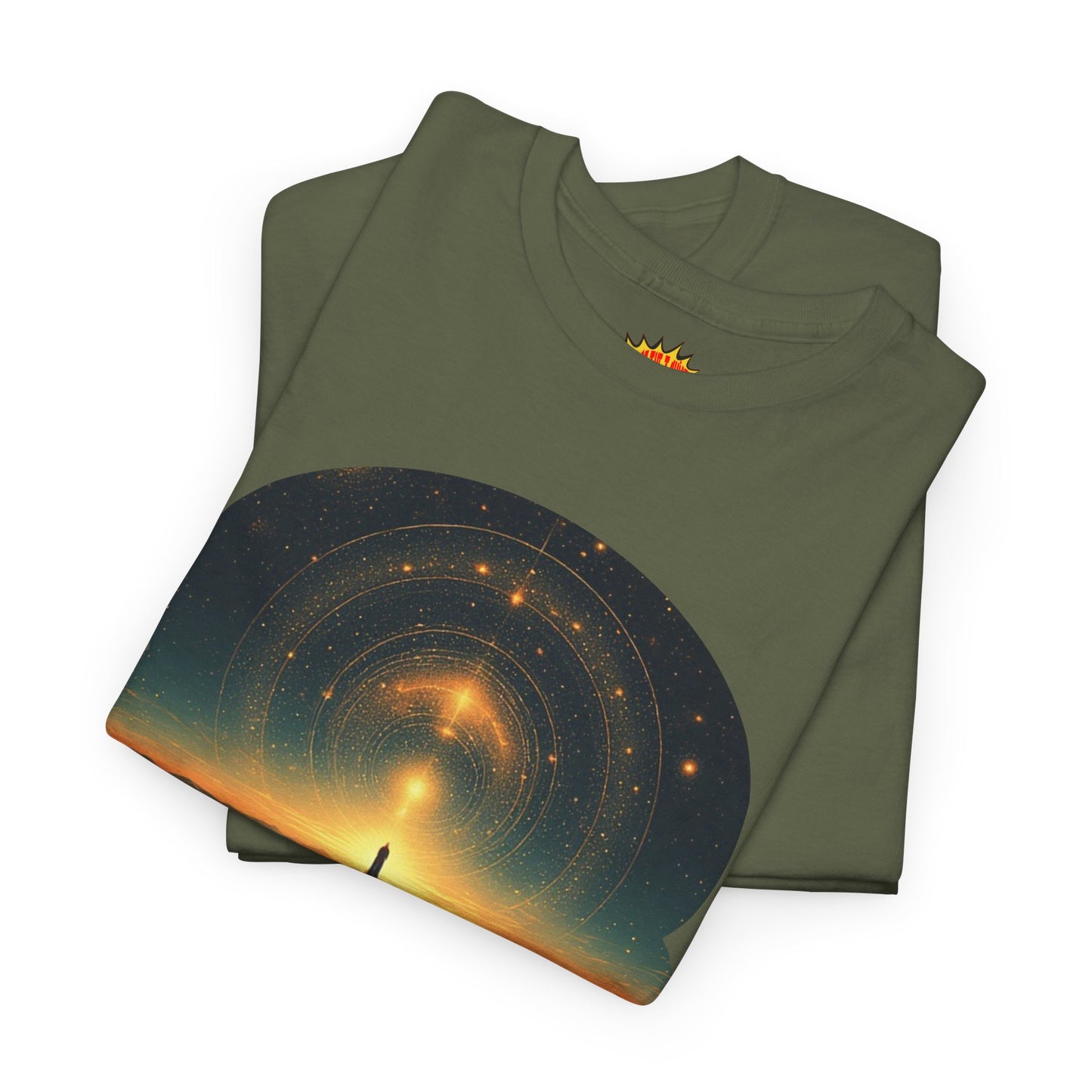 Cosmic Path Space Graphic Art Tee Shirt *Multiple Colors*